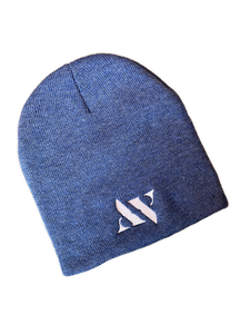 AV Logo Blue Beanie